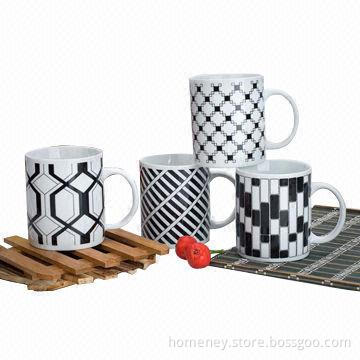 12oz Porcelain Mug, Measures 80 x 95mm